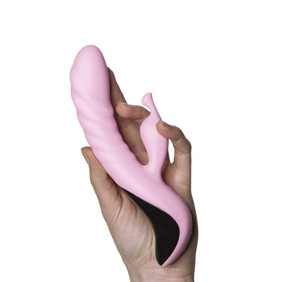 Вібратор Adrien Lastic Mini Trigger з масажними рухами стовбура | Зображення 3