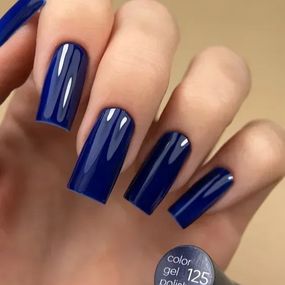 Гель-лак Valeri 125 "Чорнильно-синій" 6мл