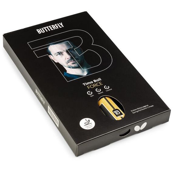Ракетка для настільного тенісу Butterfly Timo Boll Force, 180 г, просунутий, середній рівень | Зображення 5