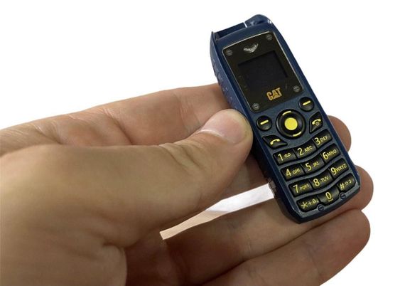 Міні мобільний телефон Gt Star CAT B25 (2 Sim) синій | Зображення 3