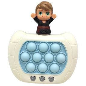 Електронна гра "Finger Press Pop-It Console. Крижане серце. КРІСТОФ" (фігурка героя, 4 режими, англ) мікс