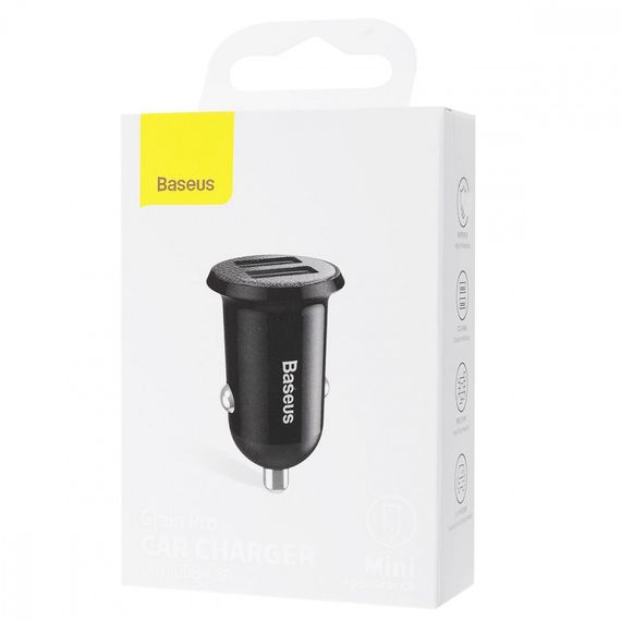 АЗП Baseus Grain Pro 4.8A 2USB | Зображення 1