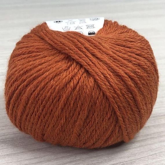 Пряжа Gazzal – Baby Wool XL колір 841 Теракот | Зображення 1