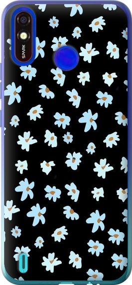 Чехол на Tecno Spark 4 Lite Цветочный "4900u-2425-17620"