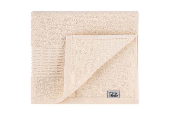 Набір рушників махрових Ardesto Lotus, 50х90см, 70х140см, 2шт, 100% бавовна, айворі (ART2357IV) | Зображення 5