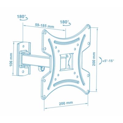 Кронштейн Walfix R-333B | Зображення 1