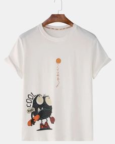 Футболка жіноча з принтом повсякденна L Білий