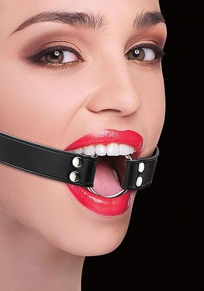 Кляп Ring Gag - Black Sex Aura | Зображення 1