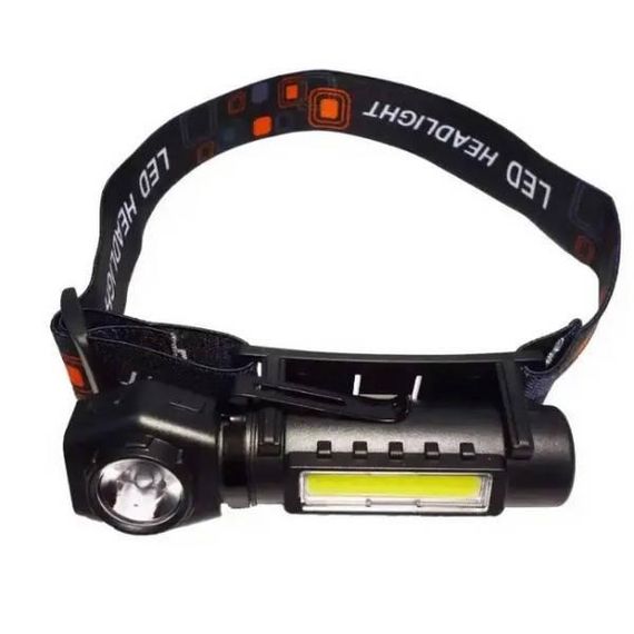 Ліхтар налобний та ручний 2в1 KX-212