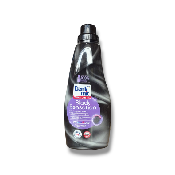 Гель для прання чорного DenkMit Feinwaschmittel Black Sensation 1L 40циклів