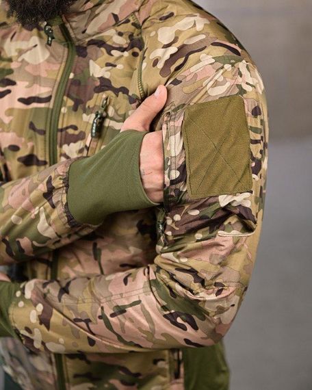 Демісезонна тактична куртка carrier (аналог uf pro) мультикам ВТ4373 | Зображення 4