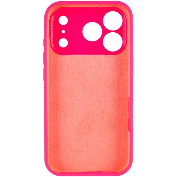 Чохол Silk Full Camera Protective (AA) NO LOGO для Apple iPhone 17 Pro Max / 18 Pro Max (6.9") Рожевий / Barbie pink | Зображення 2