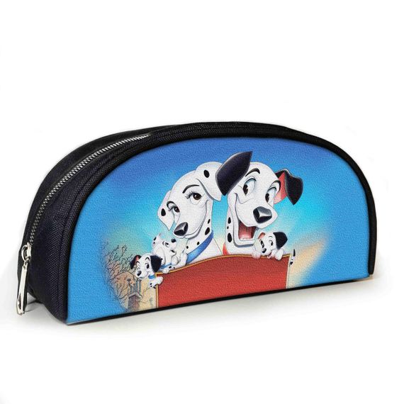 Пенал школьный с принтом Далматинец 23х10х8 см с принтом для мальчика (3856)