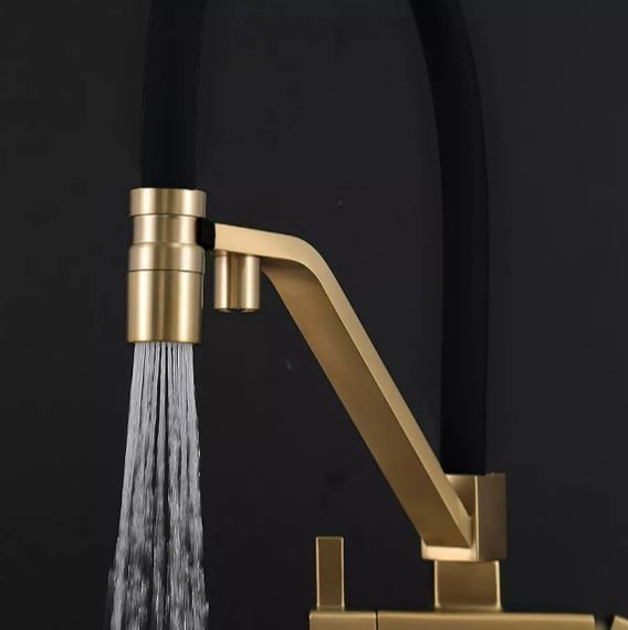 Змішувач для кухні Gappo з виходом для питної води, з гнучким  виливом G4395-63 | Зображення 5