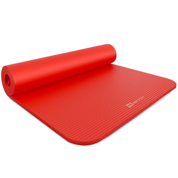 Коврик для йоги Hop-Sport HS-NB016GM NBR 1,5см червоний | Зображення 4
