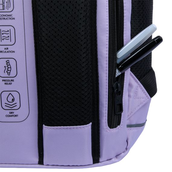 Шкільний рюкзак YES TS-59L Lilac 550407 23.2 л | Зображення 5