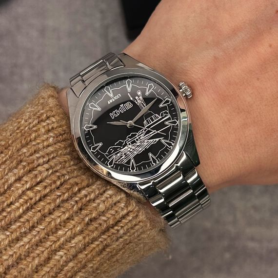 Жіночий годинник Awarder 035 Київ I Silver-Black | Зображення 1