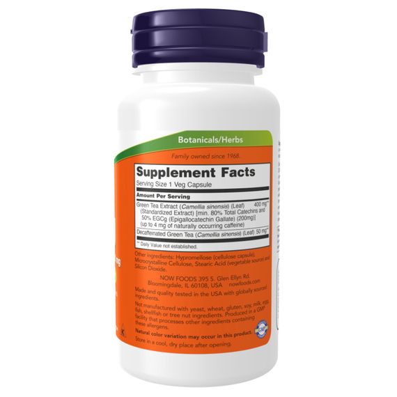 EGCg Green Tea Extract 400mg - 180 vcaps | Зображення 1