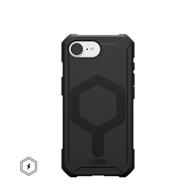 Чехол для мобильного телефона UAG iPhone 16E (4th Gen, 2025) Essential Armor MagSafe Black (114496114040)