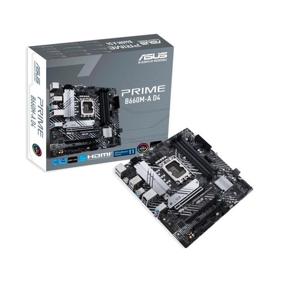 Материнська плата ASUS PRIME B660M-A D4-CSM | Зображення 1