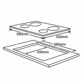 Варильна поверхня індукційна Grunhelm GPI 823 B