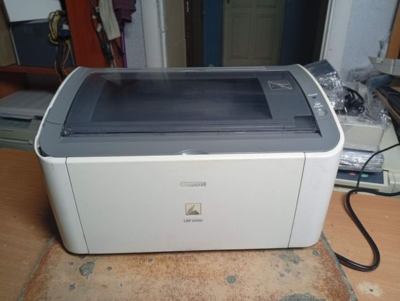 Принтер Б-клас Canon i-SENSYS LBP2900 / Лазерний монохромний друк / 600 x 600 dpi / A4 / 12 стор/хв / USB 2.0 б/в | Зображення 1