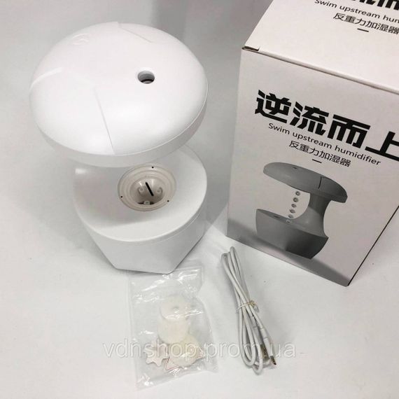 Компактний ультразвуковий зволожувач UKC Anti Gravity Humidifier 800 мл, Милий зволожувач повітря TH-14 | Зображення 4