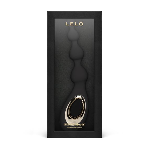 Анальне намисто з вібрацією LELO Soraya Beads Black, різний діаметр намистин, 8 режимів | Зображення 5