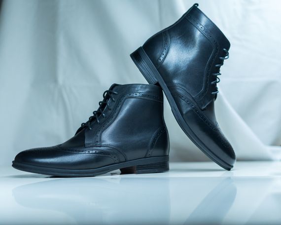 Черевики чоловічі зимові Ікос чорні 43 44 45 розмір | Зображення 4