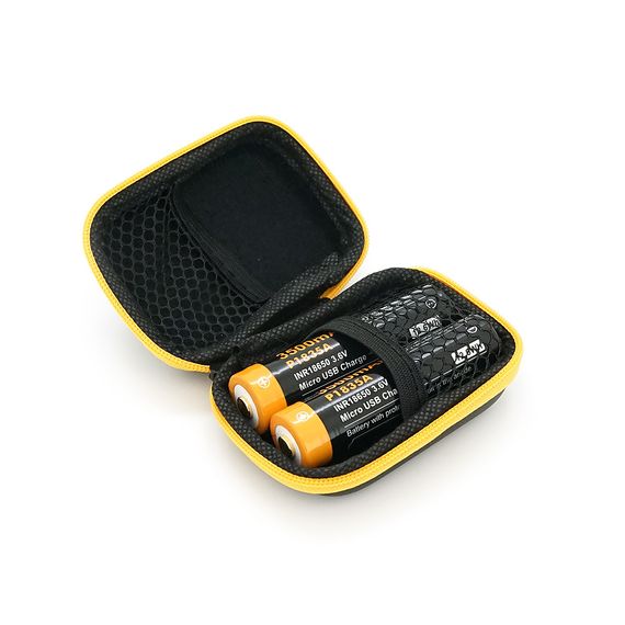 Акумулятор 18650 Li-Ion Vapcell P1835A, 3500mAh, 10A, 3.6V (2.5-4.2V), Micro USB | Зображення 2