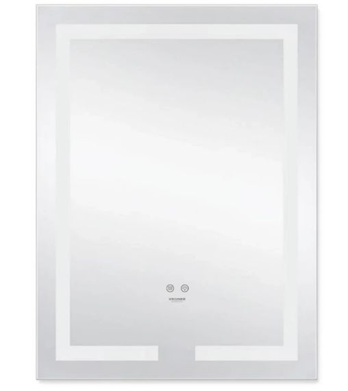 Дзеркало Kroner KRM Spiegel VR1 - 5080 з LED-підсвічуванням та антизапітнінням (CV030039) | Зображення 5