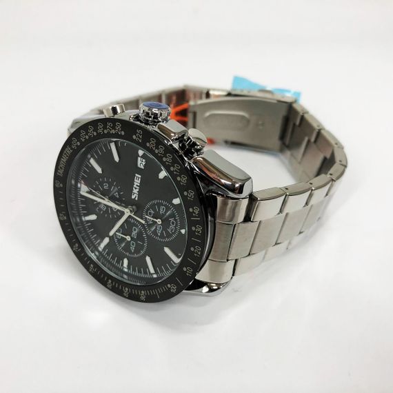 Якісні чоловічі годинники SKMEI, Чоловічі годинники на ланцюжку на подарунок класні WL-16 | Зображення 1