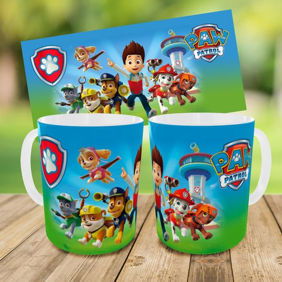 Набір дитячий Щенячий патруль рюкзак 36х27см сумка-бананка, кружка з принтом для хлопчика (01626) | Зображення 8