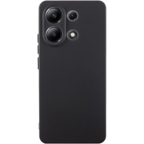Чохол TPU GETMAN Liquid Silk Full Camera для Xiaomi Redmi Note 13 4G Чорний / Black