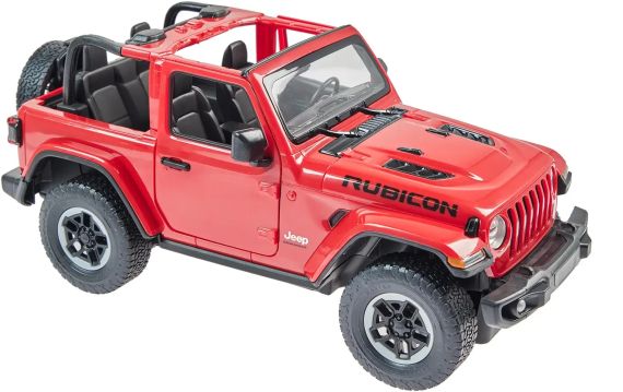 Машинка Rastar JEEP Wrangler Rubicon 1:14 Червоний | Зображення 5