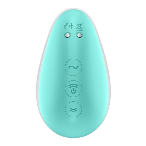 Вакуумний стимулятор з вібрацією Satisfyer Pixie Dust Mint/Pink Sex Aura | Зображення 4