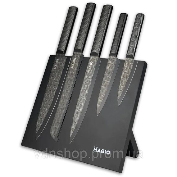 Набор ножей для приготовления пищи Magio, Набор ножей кухонных сталь, Кухонные ножи для готовки JV-34 | Зображення 7