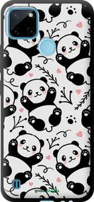 Чохол на Realme C21Y Панди "4318b-2472-2448"