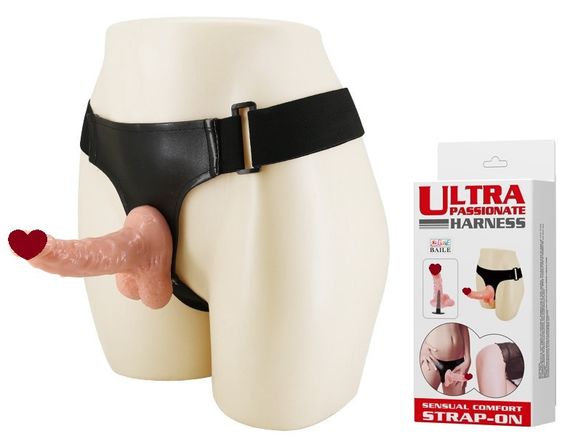 Страпон Ultra passionate Harness - SENSUAL COMFORT STRAP-ON, BW-022007 Sex Aura