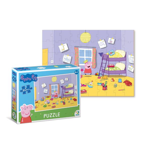 Пазл "Peppa Pig" 200332 Dodo 60 елементів, в коробці (4823115904836)
