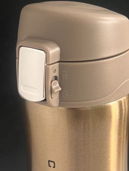 Термокружка Maestro MR-1641-45-GOLD 450 мл з нержавіючої сталі герметична | Зображення 6
