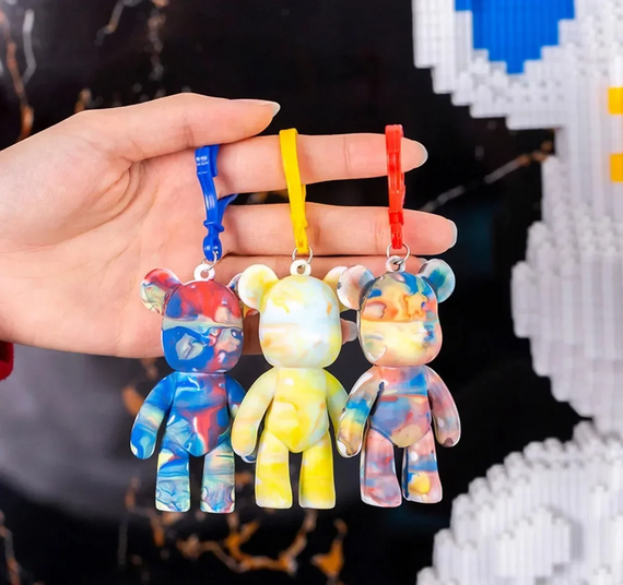 Біла заготовка для розфарбовування з вінілу DIY POPOBE 7 см | Зображення 3