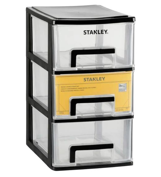 Органайзер вертикальний Stanley з трьома висувними відділеннями (STST40711-1)