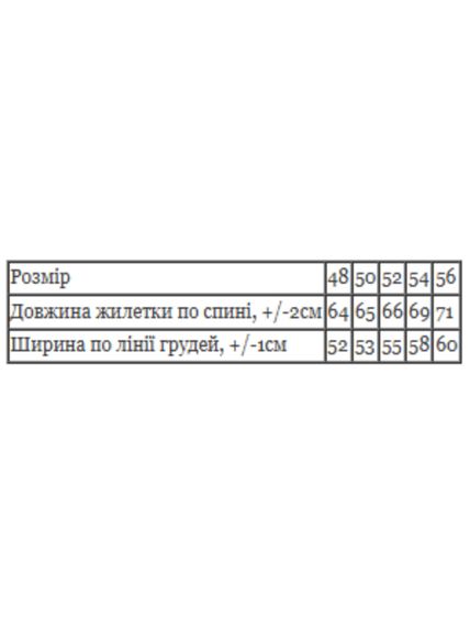Стьобана демісезонна чоловіча жилетка однотонна Носи своє 48 Чорний (p-18172-214907) | Зображення 8
