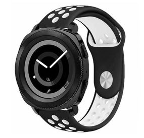 Спортивный ремешок Primo Perfor Sport для часов Samsung Gear Sport SM-R600 - Black&White