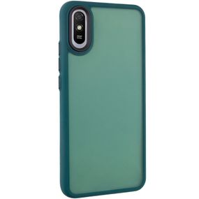 Чехол TPU+PC Lyon Frosted для Xiaomi Redmi 9A Green