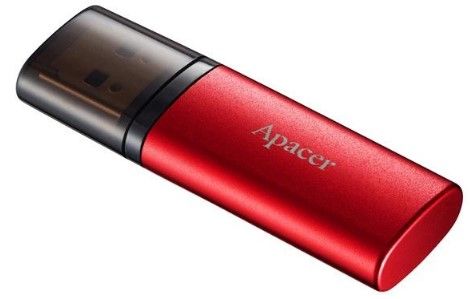 Flash Drive Apacer AH25B 64GB USB 3.2 (AP64GAH25BR-1) Red | Зображення 1