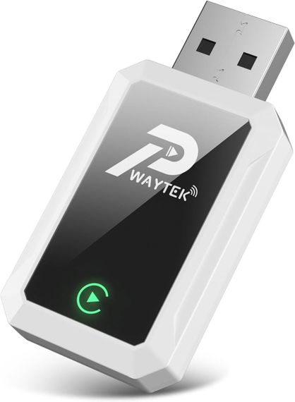 CarPlay 2в1 беспроводной адаптер Android Auto с Wi-Fi Bluetooth, для авто 2018–2024 для штатного карплея донгл