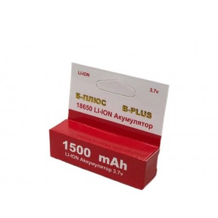 Акумулятор B-Plus Li-Ion 18650 1500 mAh (без захисту) | Зображення 2