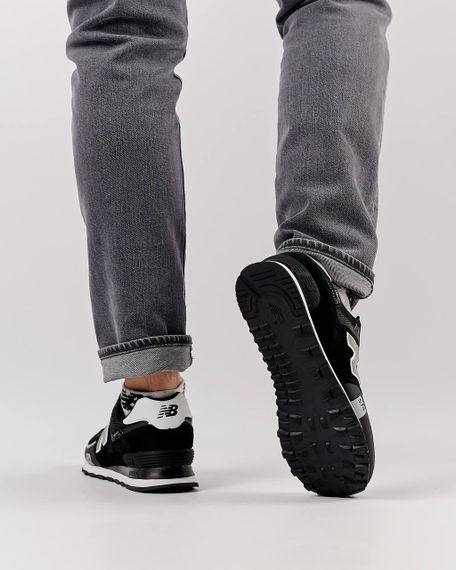 Кросівки чоловічі N3ew B3alan3ce 574 TP2 Black White Reflective , В'єтнам 42 26.5 | Зображення 7